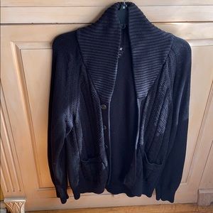 H&M black cardigan